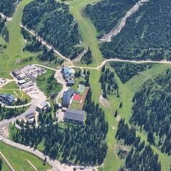 Flugwegposition um 11:24:28: Aufgenommen in der Nähe von Göstling an der Ybbs, 3345, Österreich in 2366 Meter